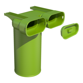 Manch. coudee OPTIFLEX® PRO 2x100x50/D125